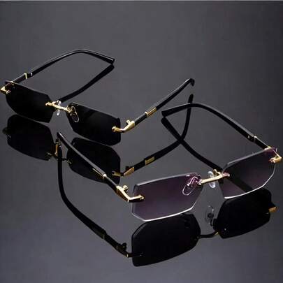 Men's Glasses Set, Fashionable And Versatile For Daily Wear