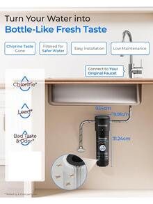 Wkłady filtrujące wodę - Czarne - Zobacz 3