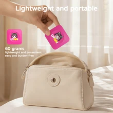UYAAI Mini Cleaning Box Special Lens Care Case With Silicone Soft Bin Gentle Protection For Lenses Compact & Lightweight Portable Design Quiet Daily Lens Storage Solution Ideal For Home And Travel Use - Pink - View 2