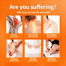 Muscle & Joint Thermal Patches 6 Patches Per Bag, Soothing Support For Muscle Comfort & Daily Body Wellness Care - A-灰毛 - 查看 6
