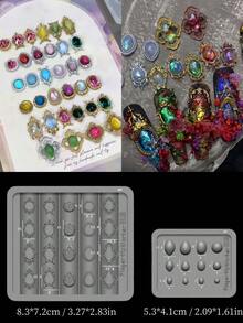 Nail Art Templates & Stampers - Clear - View 13