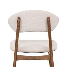 Rubert Walnut/Beige Wood Chairs, Set Of Two, Disassembled, Small Package Size - 米色 - 查看 9