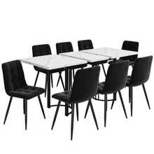 Dining Table & Chair Sets - Black - View 8