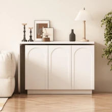 Desk, L-Shaped Swivel Computer Desk, Office Desk, Vanity, White, 110 Cm - View 5