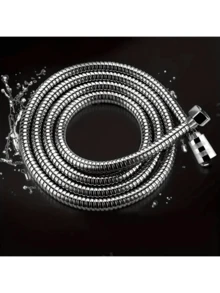 Flexible Stainless Steel Shower Hose For Handheld Shower Head - 3.3ft/4.9ft/6.6ft, Easy Install, Durable & Leak-Proof With Multi-Coated Finish, Fits Standard G1/2" Interface, High-Temperature Resistant - A - View 4
