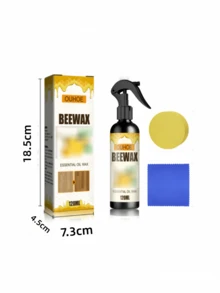 家具蜂蜡喷雾，家具及地板护理抛光剂，防水、防裂、划痕修复喷雾 - 均碼 - 查看 2