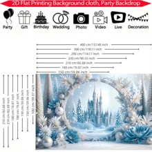 1pc Cold Theme Polyester Birthday Background, Made Of Polyester Material, With Pearls And Various Flower Background Decorations, Stylish Square Wall Decoration, Suitable For Valentine's Day And Birthday Celebration Events, Movie Theme Hanging Decoration, Suitable For Families, Dormitories, Rooms - No Electricity Required - Black - View 3