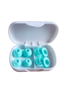 Reusable Silicone Noise-Proof Earplugs, Washable Sleep Earplugs, Comfortable & Painless - Multicolor - View 8
