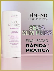 Amend Leave-In Finishing Treatment For Frizz-Free Drying (Perfect For Taking A Break From Using A Hairdryer, Straightener, Or Diffuser) - 180g - Ver 1