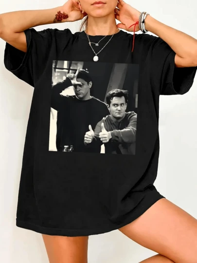 Men's Graphic T-Shirt, Inspired By Chandler Bing's Friends Series