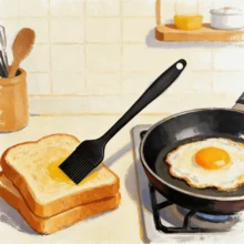 Silicone Basting Brush Set, Heat Resistant Kitchen Brush For Oil/Sauce, Dishwasher Baking Brush (Black, 2/4/6 Pieces Set) - Solid Color - View 10