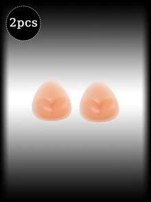 2 Stücke wiederverwendbare Silikon-BH-Einsätze, unsichtbar, Büste anhebend, lassen kleine Brüste größer erscheinen. Geeignet für Bademode und Unterwäsche, weiche dicke Polsterung, hebt die Büste an, passend für Bikini, Hochzeitskleid, Kleid und Trägerhemd - Verschiedenfarbig - Übersicht 14