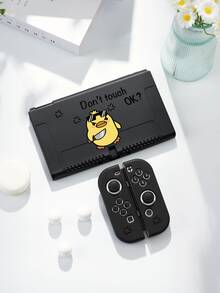 1pc Cartoon Angry Duck Pattern Protective Case For Nintendo Switch2 (2025), Suitable For Switch2, Switch NS/Switch OLED/Lite, Switch Gaming Accessories, Storage Bag, Switch Protective Cover, Romantic Gift For Switch Players - Multicolor - View 5