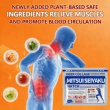Muscle & Joint Thermal Patches 6 Patches Per Bag, Soothing Support For Muscle Comfort & Daily Body Wellness Care - A-灰毛 - 查看 3