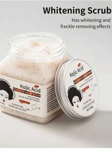 Multi-Flavor Body & Face Scrub, Exfoliates, Removes Keratosis Pilaris, Full Body Cleansing & Brightens Skin Tone, Micro-Particles Provide Deep Cleansing, Suitable For Daily Skincare/Spa Use - Rose - 查看 14