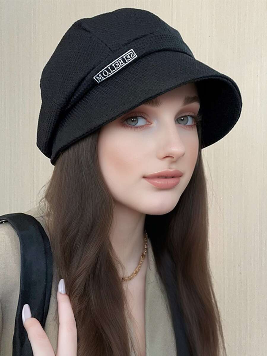 Women's 3-In-1 Bucket Hat, Fashionable Versatile Beret Cap Suitable For Casual Outings, Autumn/Winter