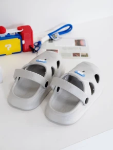 Children's Fashion Sandals, New Summer Design, Soft Sole, Durable, Suitable For Boys And Girls, Suitable For Indoor And Beach Use Baby Slippers - Grey - View 5
