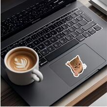 Funny Cat Sticker | Personalized Decorative Sticker | Waterproof Sticker For Planner, Luggage, Skateboard - Matte Durable Surface, Self-Adhesive Bumper Sticker, Suitable For Car, Window, Laptop, Truck, Water Bottle - Multipurpose Durable Design, Car Decal - Vinyl - View 10