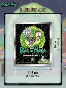 Monogram Warner Bros 1 buah Gantungan Kunci Blind Bag Resmi Berlisensi, Kotak Misteri Blind Box Busa 3D, Gantungan Kunci Tarik Resleting Dekoratif, Aksesori Ransel, Hadiah Koleksi Hari Valentine - Planeteena, Mr. Nimbus, Birdperson, Andy, Mr. Meeseeks - MultiWarna - View 6