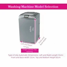 Fully Automatic Top Load Washing Machine Cover Dust Cover Universal Waterproof &-Proof Protective Cover Sunscreen Multifunction Washroom Household Supplies - Multicolor - View 5