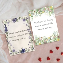 Personalized Party Thank You Card, Suitable For, Gift Giving, Personalized Text Thank You Card, Gift Message Card, Thank You Note, Teens, Graduation Gift - Thank You Card - View 4