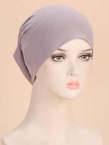 Weich gebürstete quadratische Mütze, geeignet für den täglichen Gebrauch - Kamelfarben - Übersicht 5