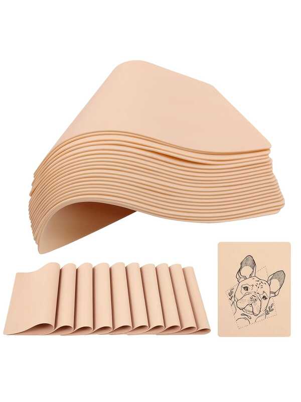 Tattoo Practice Skin, Double-Sided Microblading Practice Skin, Permanent Makeup Practice Skin, Tattoo Supplies