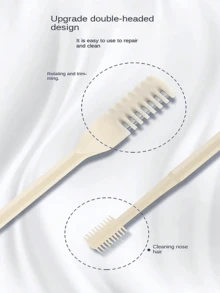 Manual Nose Hair Trimmer, Cleaning And Grooming Nose Hair Clipper - A - View 3