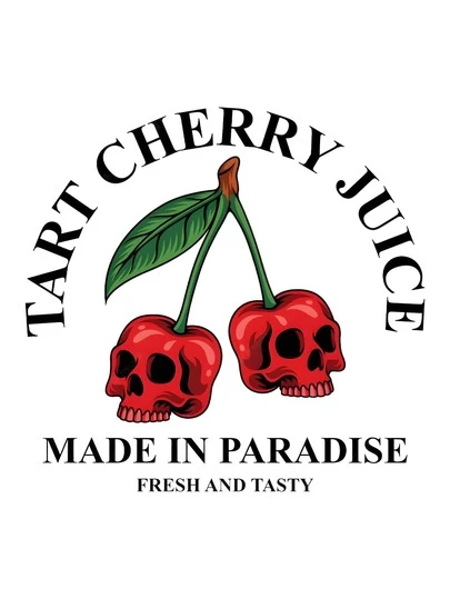 1pc/2pcs Washable Heat Transfer Clothing Design Cherry Skull Sticker, Suitable For T-Shirts, Sweatshirts, Men's And Women's Clothing, Bags And Other Fashion Decorations,