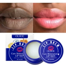 Men's Lip Balm,Collagen Anti Cracking Lip Balm,Removing Dull Lipstick, Lightening Black, Skin Brightening Oil, Exfoliating, Cleaning And Moisturizing Cream, Cosmetics, Beauty And Health Care Skin Care Products,Prevent Peeling And Cracking,Collagen Anti Cracking Lip Balm,Valentines Gifts For Men - Odorless - View 1