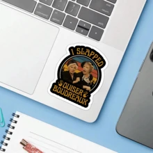 2张“我打了欧伊瑟·布德罗”《钢木兰》贴纸，趣味防水乙烯基贴纸 - 耐用贴纸，适用于汽车、笔记本电脑、Kindle和墙壁，哑光表面 - 貼紙 - 查看 3