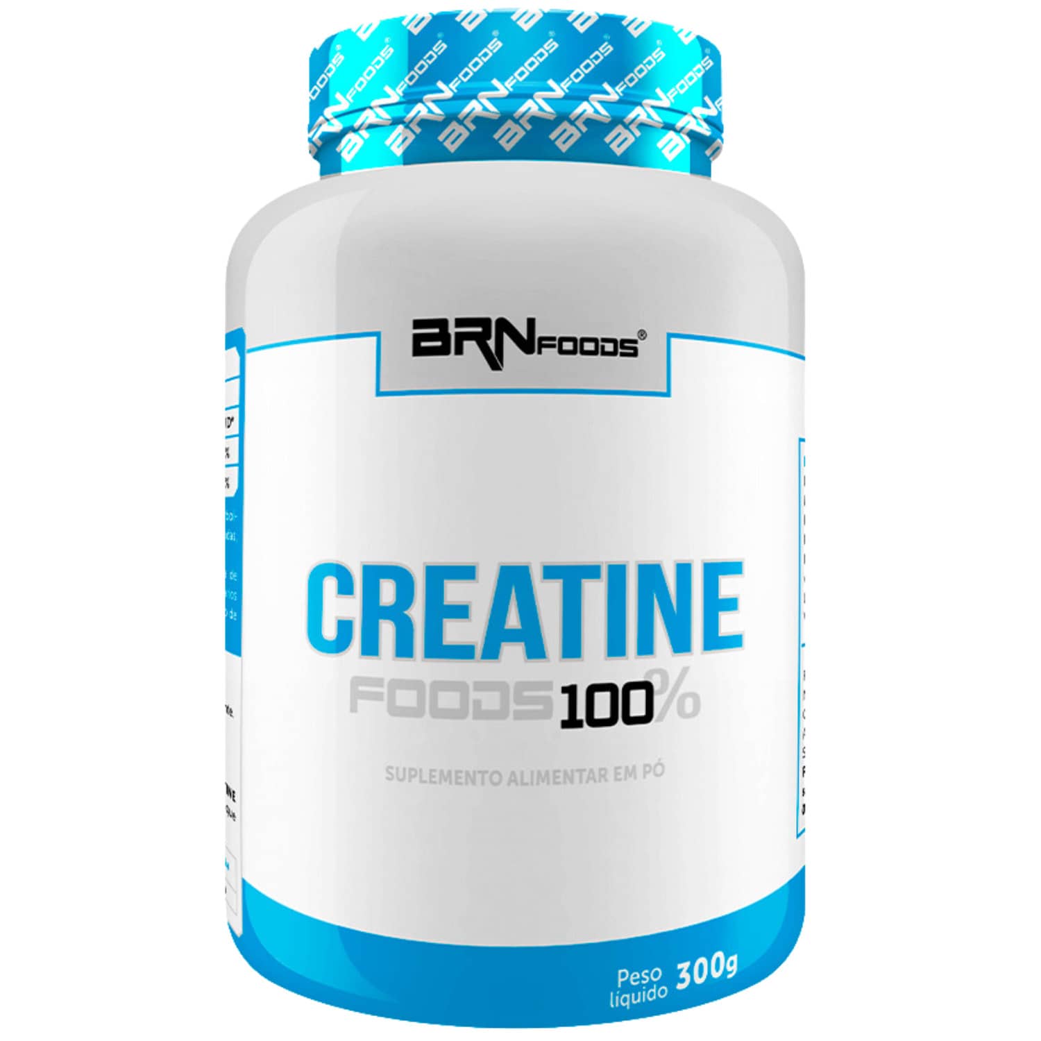 ESPARTANOS Creatina Monohidratada 100% Pura 300g - BRN Foods - 300G - Visão 1