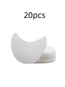 Eyeshadow Stickers, Makeup Isolation Stickers, Lint-Free Disposable Makeup Pads - White - View 9