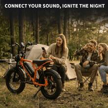 WIND HORSE 16" Tire Electric Bike With 750W Powerful Motor For Teens, 20MPH, 65 Miles Range,48V Removable Battery,5 Riding Modes,Full Suspension All-Terrain E-Bike For Teens - trái cam - Xem 9