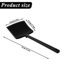 1pc Wide Silicone Frying Spatula, Non-Stick Pan Tamagoyaki Spatula, Kitchen Non-Stick Pan Cooking Silicone Wide Mouth Frying Spatula - Multicolor - View 5