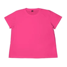 Kisss Me Glitter Strass Lip Print T-Shirt For Summer The Pattern Does Not Glow, Women's  Cotton T-Shirt, Soft And Breathable Short Sleeve, Perfect For Daily Wear, Outdoor Activities, Travel, And Casual Style, Comfortable All-Day Fit! - 粉色 - 查看 3