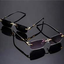 男士眼镜套装，时尚百搭，适合日常佩戴 - 彩色 - 查看 9