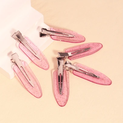 8 piezas de Clips invisibles para el cabello, Clips de maquillaje, Clips para el cabello lateral, Barrettes, Horquillas, Adecuados para niñas