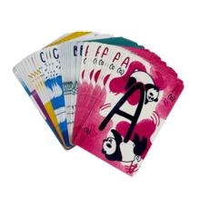 熊猫熊猫桌游，2-4人，适合家庭/聚会，趣味桌面游戏，朋友娱乐，策略卡牌游戏 - 白色 - 查看 5