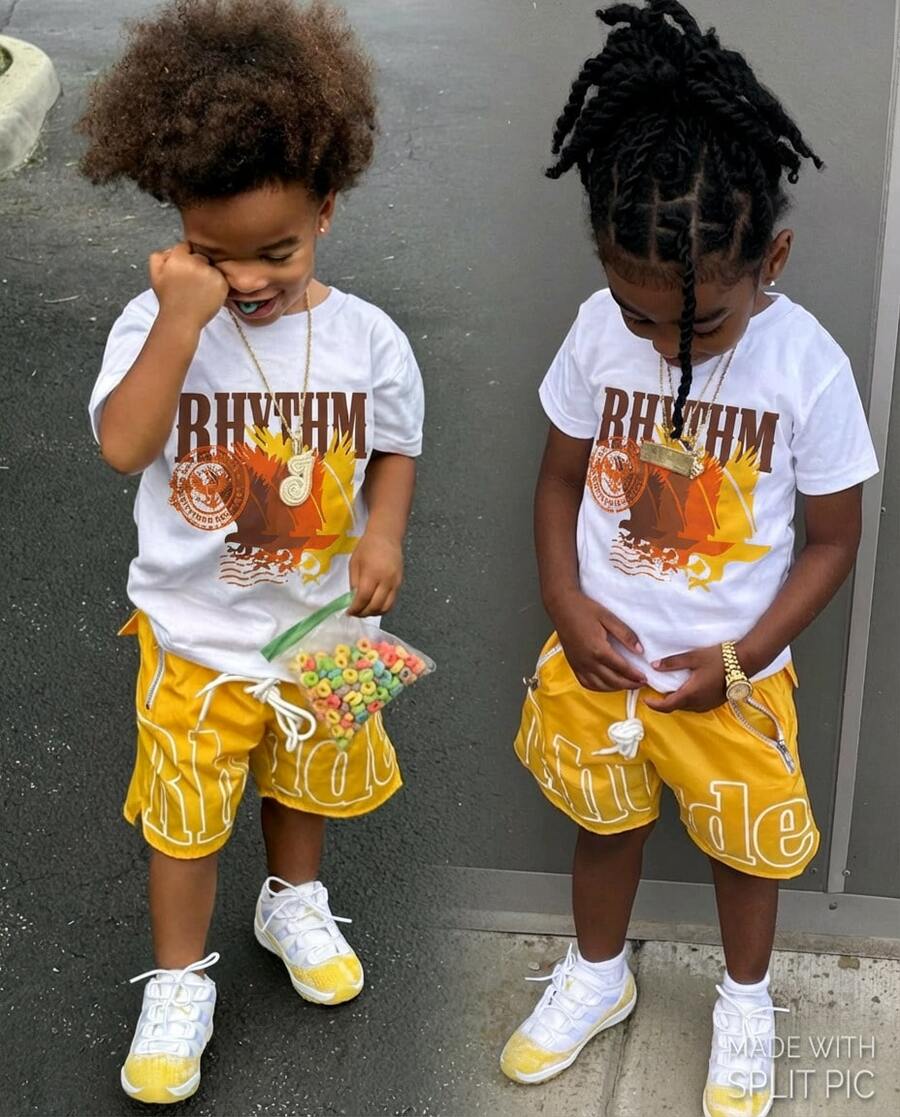 Boys' Cotton Round Neck T-Shirt, Casual And Comfortable Spring And Summer Short-Sleeved Printed Top - trắng - Xem 1