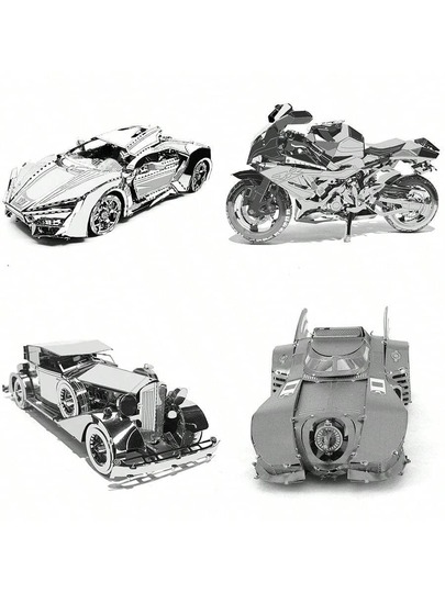 DIY 3D Metal Puzzle Model, Adult Stereoscopic Assembly Toy, Creative Intellectual Challenge, Gift For Birthday, Holiday, Christmas