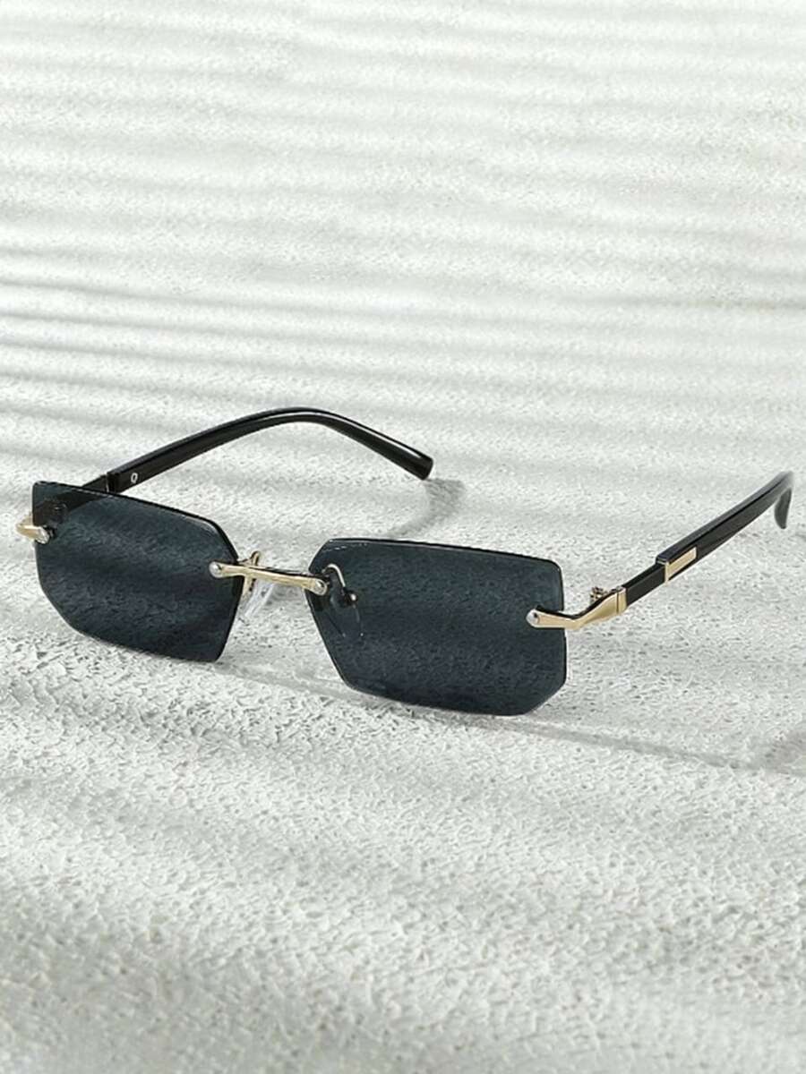 Kính thời trang nam, phù hợp để đeo hàng ngày và khi đi du lịch. - Đen và xám c1 - Xem 1