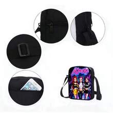 3件套/1件 K-POP 女团背包套装，高清印花手提包套装，适合青少年日常使用，轻便时尚通勤包，大容量旅行包带收纳袋，适合青少年 - 多色 - 查看 7