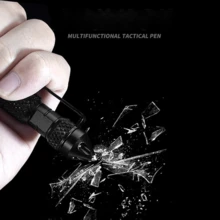 1pc Tungsten Steel Tactical Pen, Window Breaker, Survival Pen, Multi-Functional Tactical Pen, Unisex, Outdoor Camping Accessory - Multicolor - View 3