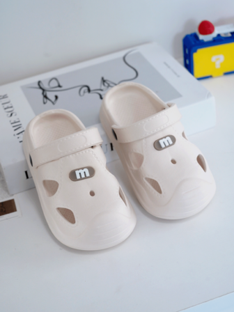 Toddler Slippers, Kids Breathable Non-Slip Soft Bottom Cute Pattern Closed-Toe Cartoon Sandals, 1-5 Years Old Baby Prewalker Shoes