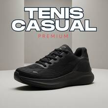 Women's Sneakers: Comfortable And Lightweight For Running And Gym - Black/Black - View 9