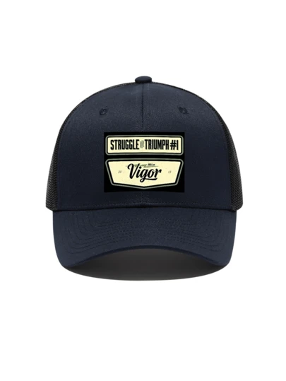 Retro American Letter Print Baseball Cap, Unisex Breathable Sun Visor Hat, Truck Sports Outdoor Hip Hop Mesh Cap