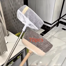 30/70/100 chiếc bọc chổi dùng một lần, vải không dệt bền | Dùng để quét nhà, lau nhà, phủi bụi | Thu gom tóc và bụi bẩn hiệu quả, dụng cụ vệ sinh tiện dụng - Nhiều màu - Xem 14