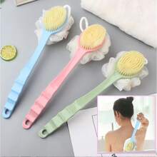 长柄沐浴刷，多功能磨砂刷，可用于背部去角质和淋浴清洁 - 多色 - 查看 10