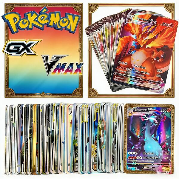 Cartas coleccionables Pokémon holográficas brillantes - Edición de coleccionista ultrarrara iridiscente | Limitado a 200 sets | Coleccionable popular, adecuado para fans, mezcla de cartas holográficas iridiscentes | ¡Oferta limitada - 20% de descuento hoy! ¡Incluye talla grande de 200 cartas raras!
